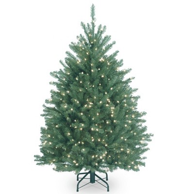 National Tree Company Pre-Lit Dunhill Blue Fir Artificial Christmas Tree with Clear Lights