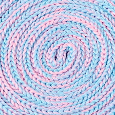 blue pink
