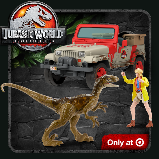 Only at Target, Jurassic World Legacy Collection