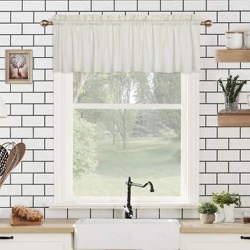 Embossed Soft Microfiber Short Kitchen Curtains Bathroom Window Curtains
