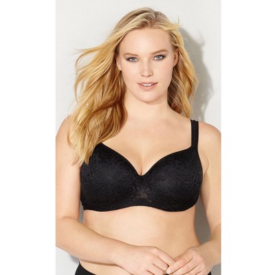 Avenue Women's Lace Balconette Underwire Bra