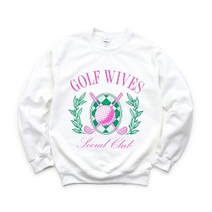 Simply Sage Market Women's Graphic Sweatshirt Golf Wives Social Club - 1 of 4