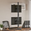 Aghana Digitals Adjustable Dual Monitor Stand with Cable Management, Steel Construction, VESA - 3 of 4