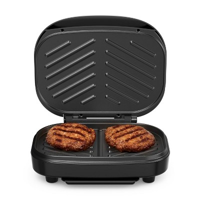 KitchenSmith 2 Burger Indoor Grill Black