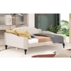 Streamdale Full Size Upholstered Tufted Daybed, Beige - 4 of 4