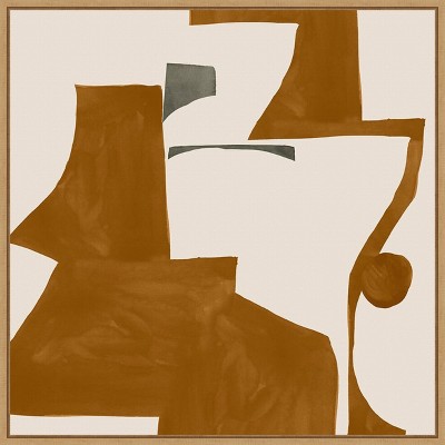 Amanti Art Forecast I by Sozi Canvas Wall Art Print Framed 22 x 22-in.