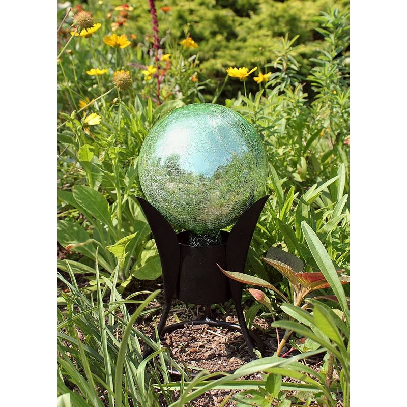 6" Decorative Reflecting Glass Gazing Globe - Achla Designs, 4 of 9