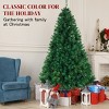 GlasFlength Artificial Trees Premium PVC Full Christmas Tree with Iron Stand Fashion Design for Holiday Decor, Green, 43.3"*43.3"*70.9" - 4 of 4