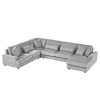 NicBex Couches for Living Room 129" U-shaped Oversized Sectional Sofa Modern Corduroy Upholstered Sofa Couch with a Chaise Lounge - 4 of 4