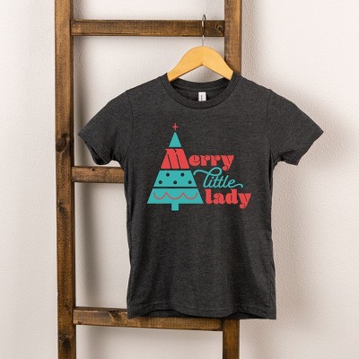 The Juniper Shop Merry Little Lady Toddler Short Sleeve Tee