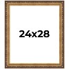 PosterPalooza | Museum Gold Picture Frame - UV Acrylic, Foam Board Backing, Hanging Hardware - 2 of 4