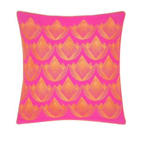 Target orange throw outlet pillows