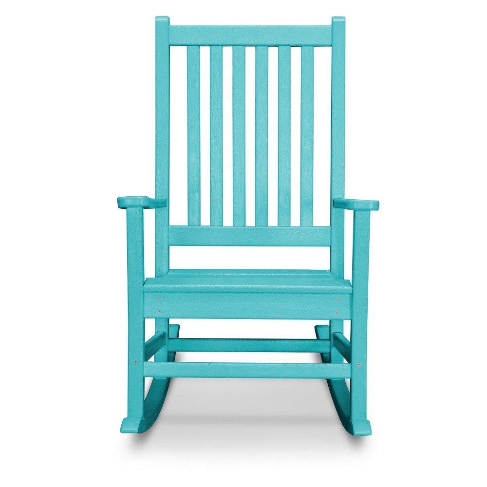 Photos - Garden Furniture POLYWOOD St. Croix Rocking Chair - Aruba