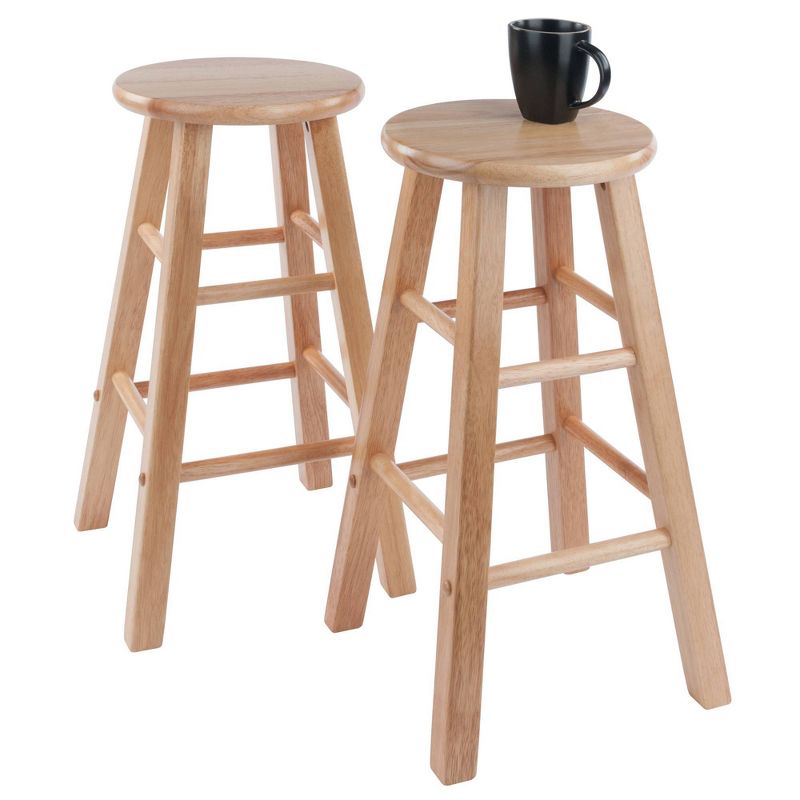 2pc 24" Element Counter Height Barstools - Winsome, 6 of 8