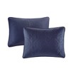 Lyngins 3 Piece Reversible Bedspread Set, Medallion Quilted Bedspread Bedding Set, Oversized Full/Queen, Includes Shams, Hypoallergenic - 2 of 4