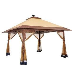 12x12 Pop-Up Canopy Tent – Instant Outdoor Shelter with Mosquito Netting & Double Roof - 1 of 1