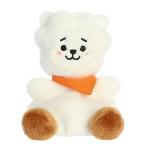 Aurora Mini Palm Pals RJ BT21 Lovable Stuffed Doll White 5" - 1 of 4