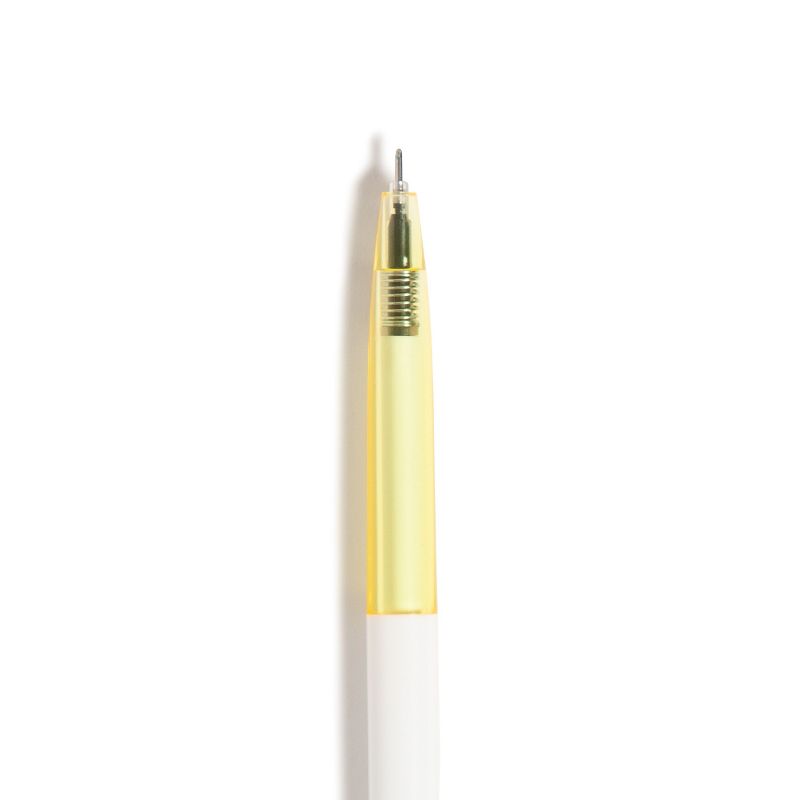 U Brands Retractable Gel Pen Flower Black Ink, 6 of 9