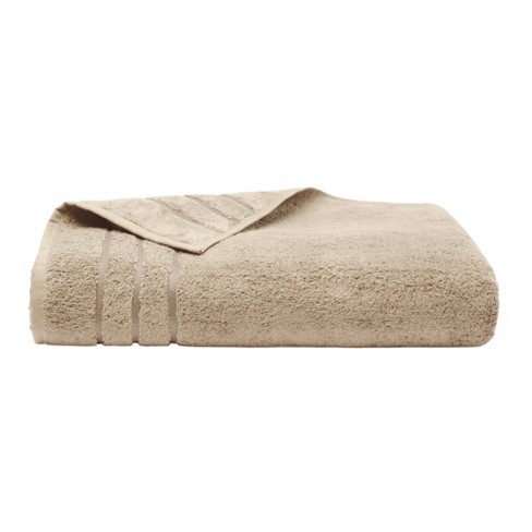 Cariloha Bath Sheet | Stone | 40"x72" | Turkish Cotton & Viscose Material Blend | Extra Smooth, Odor Resistant and Highly Absorbent - image 1 of 4