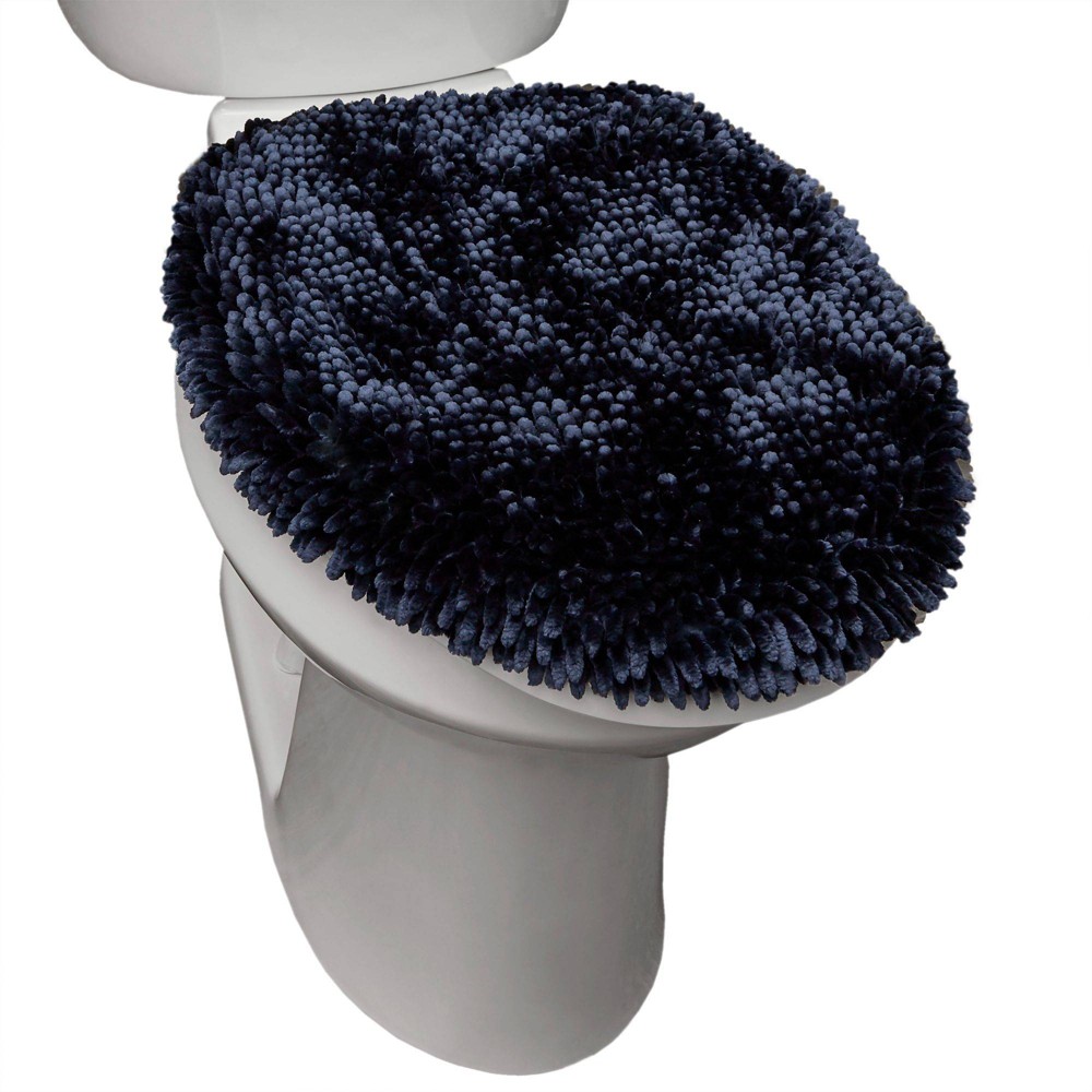 Photos - Toilet Accessory SoHome 19.6"x18.5" Spa Step Toilet Cover Blue: Polyester, Machine Washable, Non-Slip Backing, TESTEX Certified