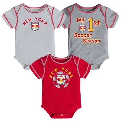 red newborn onesie