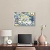 Art Remedy Golden Henri Edmond Cross - Garden at Saint Clair Impresionism Landscape Wall Art, 24" x 16", Silver Frame - 2 of 4
