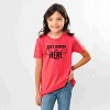 The Juniper Shop SmileyWorld Just Happy To Be Here Youth Short Sleeve Tee - 3 of 4