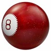 Mattel - Mattel Games - Magic 8 Ball Ruby Red Mattel 80th Anniversary Edition - 2 of 4