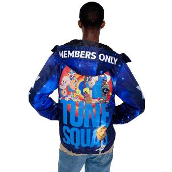 Members Only Men's Spacejam Galaxy Midweight Jacket
