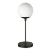 Hudson and Canal 21" Tall Globe and Stem Table Lamp with Round Glass Shade - 2 of 4