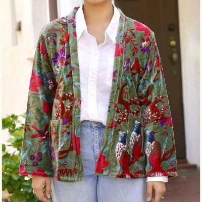 Women's Astrid Velvet Jacket - Dolma
