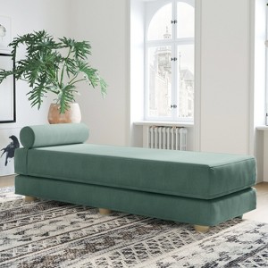 Jaxx Alon Daybed / Fold-Out Queen-Size Sleeper - Microvelvet - 1 of 3