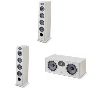 Focal Vestia N3 Towers (Light Wood) Pair And Focal Vestia Center Channel - 1 of 4