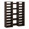 Resenkos Freestanding Shoe Storage Organizer Unit, Wooden Storage Shelf Shoe Rack with 23 Shelves, - 4 of 4