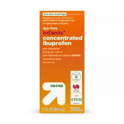 Infants' Concentrated Ibuprofen (NSAID) Oral Suspension Pain & Fever Reducer Liquid - Berry - 1 fl oz - up & up™