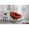 NicBex Rocking Chair Outdoor Rattan Glider Rocker Chair Accent Chair Reading Chair Comfy Chair for Front Porch, Living Room, Patio, Garden - 2 of 4