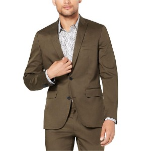 I.N.C International Concepts Mens Stretch Twill Two Button Blazer Jacket, Green, XX-Large - 1 of 1