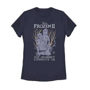 Women's Frozen 2 Vintage Journey Connects T-Shirt - 1 of 4