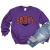 Varsity Spooky Bat Distressed - Sweatshirt - 2 of 4