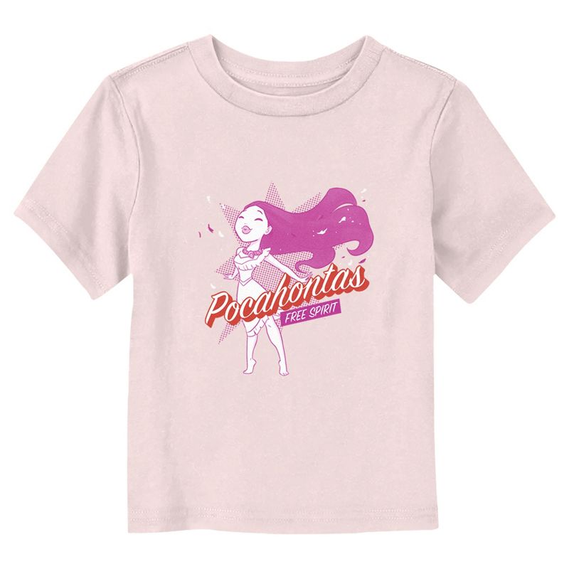 Pocahontas Free Spirit Character T-Shirt, 1 of 4