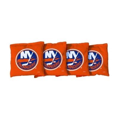 NHL New York Islanders Corn-Filled Cornhole Bags Orange - 4pk