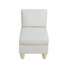 DOMETOUR Elegant Modern 4-Piece Couch Set Living Room Sofa for Home Decor - 4 of 4