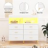 6 Drawer Dresser, Changing Table Dresser with Changing Pad - 4 of 4