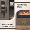 Belord 70.9" Electric Fireplace TV Stand for TVs up to 80", Wooden Media Console with 1500W 38.2" Fireplace - 3 of 4