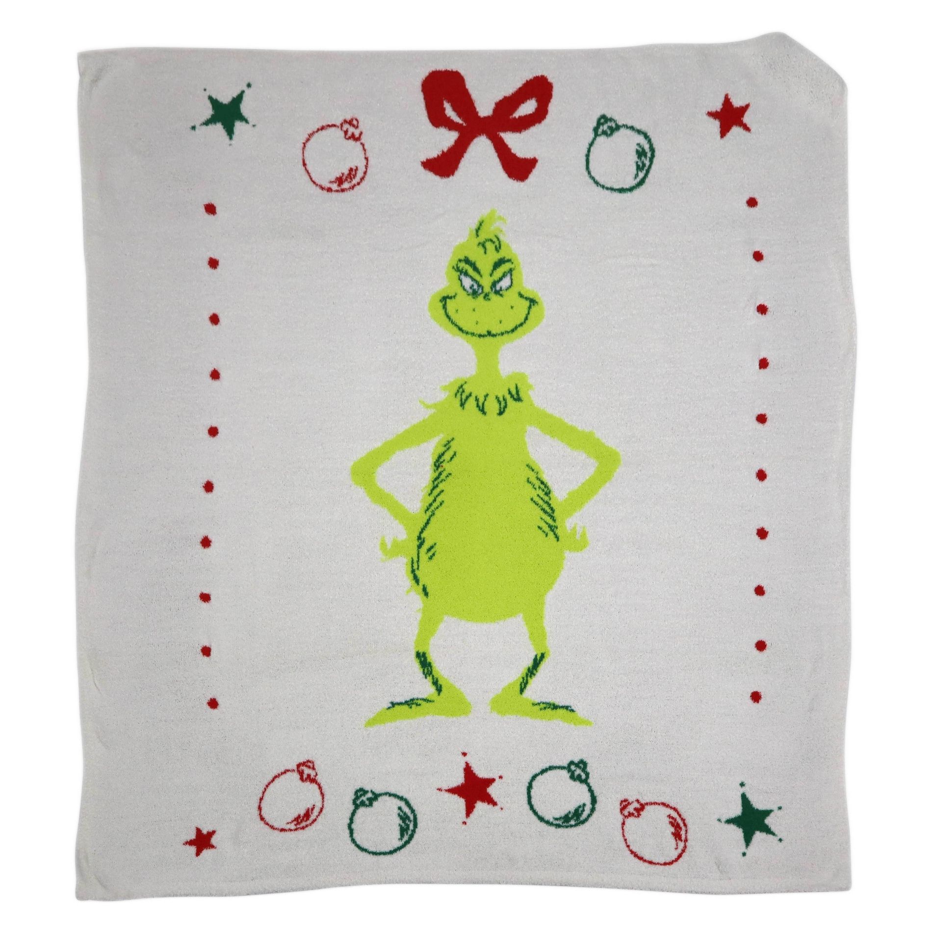 The Grinch Kids' Intarsia Throw