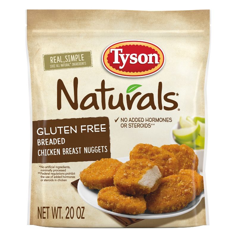 Tyson Gluten Free Chicken Nuggets - Frozen - 20oz, 1 of 12