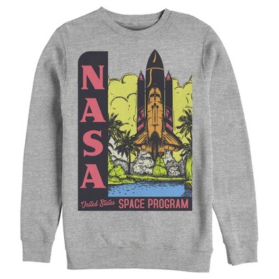 Men's Nasa Bold Space Program Sweatshirt : Target