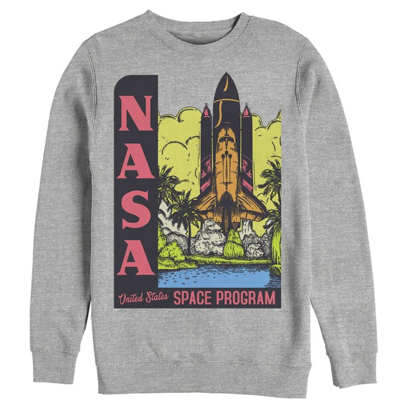Men's NASA Bold Space Program Sweatshirt, 1 of 4