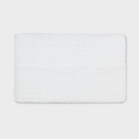 24x40 Hotel Collection Bath Rug White/gray - Better Trends : Target