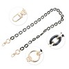 Unique Bargains Trendy Handbag Strap Black White 1 Pc - 3 of 4